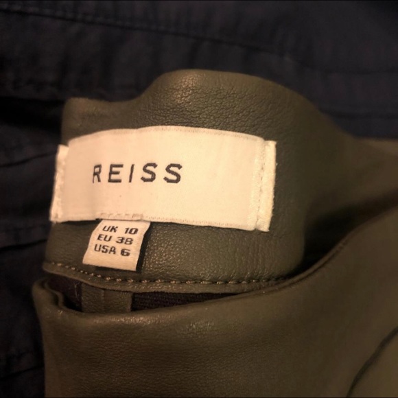 Reiss Margot Leather Pants - Picture 3 of 5